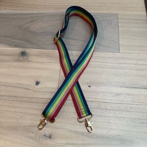 Stella & Dot Rainbow Multicolor Crossbody Bag Strap